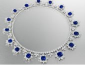 بيع قلادة من الياقوت الأزرق الملكى بـ 16.1 مليون دولار فى مزاد هونج كونج