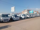 اصطفاف المعدات بالحامول وبلطيم لضمان جاهزيتها لمجابهة تداعيات التغيرات المناخية