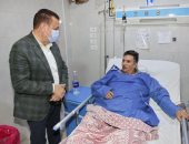 محافظ المنوفية يتابع انتظام سير العمل بمستشفى زاوية الناعورة ويتفقد الأقسام الطبية