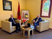 وزير الرى يلتقى نظيره المغربى على هامش الكونجرس العالمى التاسع عشر للمياه