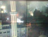 محافظ الدقهلية يتابع أعمال السيطرة على حريق فى سوق الخواجات بالمنصورة