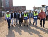 محافظ المنوفية يتفقد إنشاء مستشفى الشهداء باستثمارات مليار و300 مليون جنيه