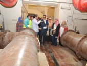 خلال جولة بمحطة العبادلة.. رئيس مياه القليوبية يشدد على التشغيل القياسي