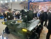  العقرب.. مسيرة أرضية تبهر زوار معرض ايديكس "فيديو"