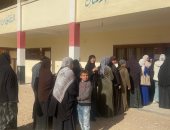 توافد الناخبين على 270 لجنة فرعية بالفيوم للتصويت بانتخابات النواب 