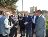 محافظ القاهرة يوجه بوضع خطة عاجلة لتطوير الحديقة اليابانية بحلوان