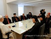 بطريرك الأقباط الكاثوليك يلتقى بابا الفاتيكان باجتماع بطاركة الكنائس الكاثوليكية الشرقية في بيروت