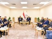 وزير الإنتاج الحربى يناقش مع ممثلى شركتيى نورثروب جرومان الأمريكية أوجه التعاون