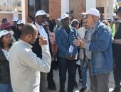 بعثة من بنك التنمية الأفريقى تتفقد مشروعات الصرف الصحى بالأقصر.. صور