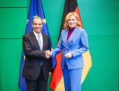 وزير الخارجية يلتقى رئيسة البرلمان الألمانى