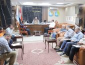 رئيس مياه سوهاج يناقش موقف مشروعات حياة كريمة بالمراكز