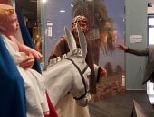 ‎متحف الفنون الشعبية يستقبل طلاب الأزهر ضمن مبادرة فرحانين بالمتحف الكبير