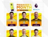 أرتيتا ينافس جوارديولا على جائزة أفضل مدرب في نوفمبر بالدوري الإنجليزي