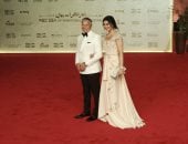 أروى جودة وزوجها بمهرجان البحر الأحمر فى أول ظهور بعد الزواج.. فيديو