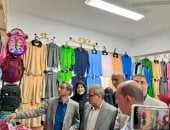 4600 قطعة ملابس والحفة فى معرض شتاء دافئ ضمن مبادرة حياة كريمة بكفر الشيخ