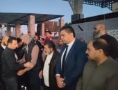ممثل وزير الشباب يشارك في وداع السباح يوسف محمد إلى مثواه الأخير.. فيديو وصور