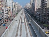 تصوير جوى يكشف تقدم أعمال المرحلة الأولى من مشروع مترو الإسكندرية