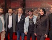 السقا ولقاء الخميسى وعمرو مصطفى والشرنوبى يحضرون مسرحية أم كلثوم