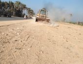 مركز الصف ينفذ جراجا عموميا على مساحة 5 أفدنة لسيارات النقل الثقيل.. صور