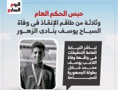 تحقيقات وفاة السباح يوسف.. اكتشاف غرقه أثناء السباق التالى.. إنفوجراف وفيديو