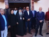 محافظ جنوب سيناء يشارك في احتفالات دير سانت كاترين بعيد القديسة كاترينا.. صور وفيديو