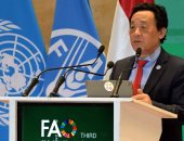 المدير العام لـ الفاو يثمن جهود الرئيس السيسى والحكومة فى دعم نشاط المنظمة
