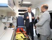 محافظ الجيزة: تشغيل نقطة إسعاف الودي بطاقة 26 سيارة