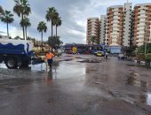 محافظ الإسكندرية: انعقاد لغرفة العمليات الرئيسية لمتابعة تداعيات النوة