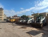 تنفيذ اصطفاف لمعدات الحملة الميكانيكية بقلين وسيدي غازي