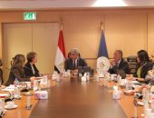 وزير السياحة يبحث مع وفد جايكا دعم برامج التطوير الفنى بالمتحف الكبير