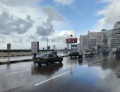 ثانى أيام نوة قاسم.. أمطار رعدية غزيرة تضرب الإسكندرية غدا 