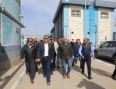 محافظ الجيزة يتفقد محطتى مياه الشرب ورفع الصرف بقرى الفهميين والمشتل