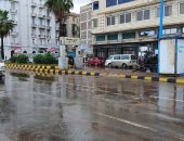 أمطار غزيرة وتقلبات جوية تضرب محافظة الإسكندرية.. فيديو