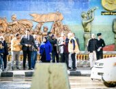 محافظ الدقهلية يتابع رفع تجمعات مياه الأمطار فى شوارع المنصورة