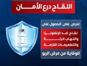 وزارة الصحة توجة رسالة هامة للحصول على 3 لقاحات هامة فى فصل الشتاء 