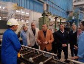 وزير الإنتاج الحربى: "حلوان للصناعات غير الحديدية" أهم الصروح الصناعية 