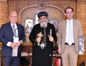 البابا تواضروس يستقبل سفير الحوار بين الأديان السويدى: وحدة المصريين راسخة عبر التاريخ