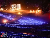 الحديقة النباتية فى برلين تستقبل الزوار بأجواء عيد الميلاد الساحرة