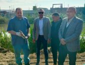 وزارة البيئة تبحث إعادة تمساح مصرف الزوامل إلى بيئته الطبيعية فى بحيرة ناصر