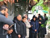 فى لفتة وفاء ومحبة.. سباحو نادى الزهور يزورون قبر زميلهم يوسف فى بورسعيد