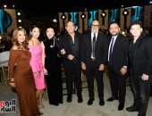 خالد صلاح وشيريهان أبو الحسن وأحمد رزق فى حفل زفاف ابنة محمد هنيدى.. صور