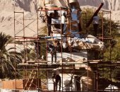 الأقصر تشهد رفع أحد تماثيل الملك أمنحتب الثالث بمعبد ملايين السنين بالبر الغربى غدا