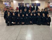 الفوج الثاني من بعثة مصر يتوجه إلى أنجولا للمشاركة فى دورة الألعاب الأفريقية