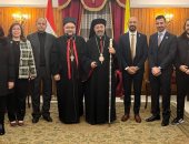 بطريرك الأقباط الكاثوليك فى مصر يستقبل وفد اللجنة الأسقفية للعدالة والسلام