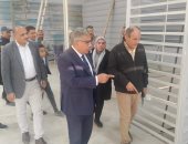 محافظ الدقهلية يتابع الانتهاء من اللمسات الأخيرة للفرع الثانى للمعرض الدائم للسلع