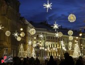 احتفالات الشتاء في سانت بطرسبرج.. تألق قبل عيد الميلاد