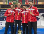 منتخب سيف المبارزة يحصد ذهبية كأس العالم للشباب فى أوزبكستان