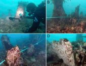 علماء الآثار يكتشفون جدارًا تحت الماء عمره 7000 عام فى فرنسا