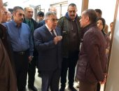 محافظ الدقهلية يتفقد مديرية الشباب والرياضة للاطمئنان على سير العمل