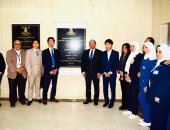 وفد سفارة اليابان يزور مستشفى أبو الريش للوقوف على أعمال التطوير والتحديث